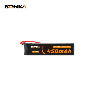 BONKA Micro FPV 450mAh 80C 1S HV Racing LiPo